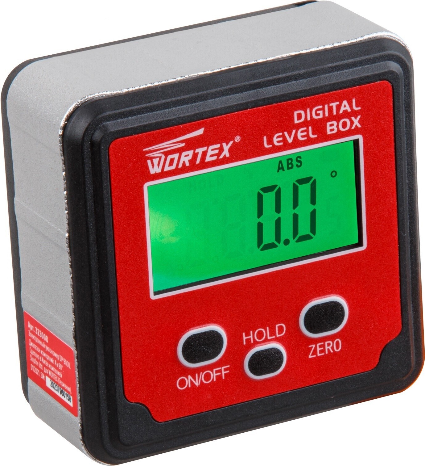 Изображение товара Электронный уклономер WORTEX DP 9000 323008 для точных измерений углов и уклонов
