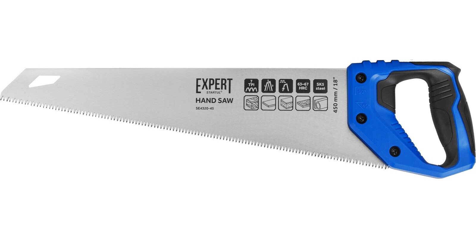 Изображение товара Ножовка по дереву STARTUL Expert SE4320-45 450 мм