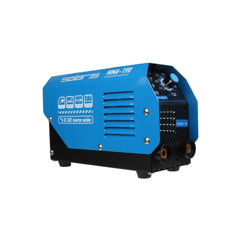 Изображение товара Сварочный аппарат инверторный Solaris MMA-190, 190 А, до 4 мм