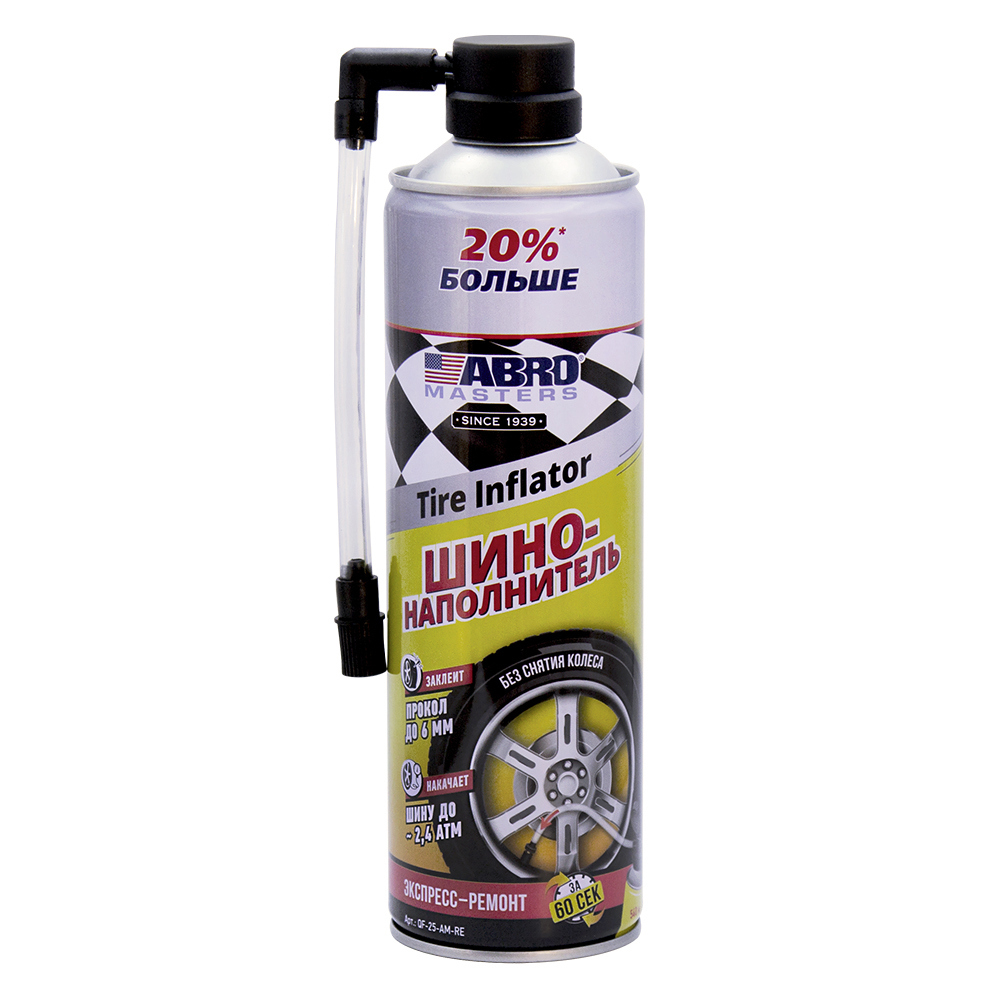 Изображение товара Шинонаполнитель Abro Masters QF-25-AM-RE для экстренного ремонта шин