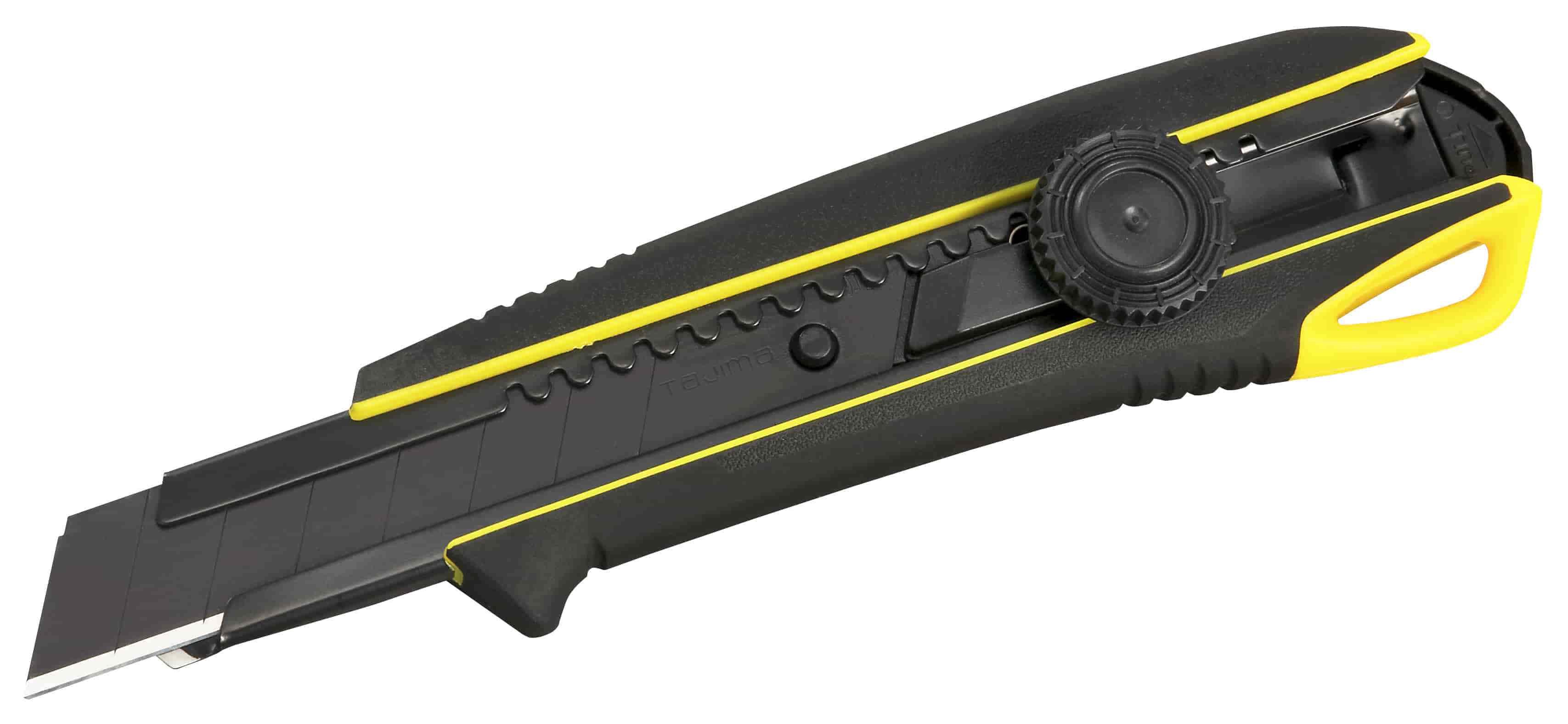Изображение товара Строительный нож Tajima DC561RB13 с сегментированным лезвием 120 мм для ремонтных работ
