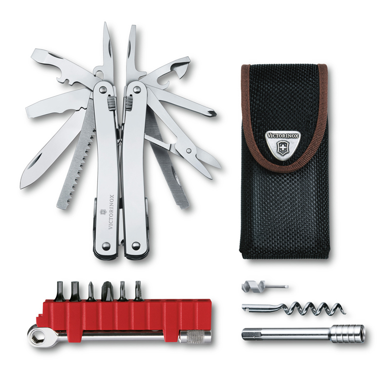 Изображение товара Мультитул-пассатижи Victorinox SwissTool Spirit X Plus Ratchet 3.0236.N 36 функций