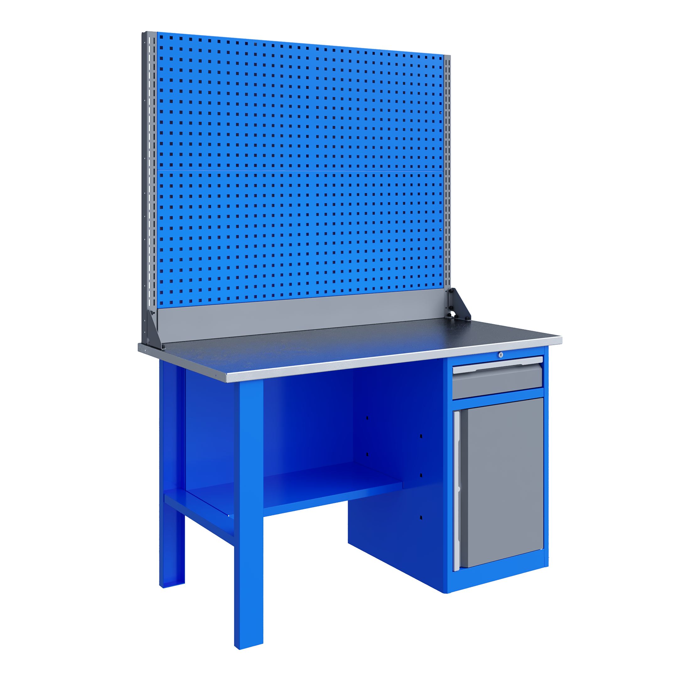 Изображение товара Верстак стоячий Верстакофф TNC 141.18.2-2 для слесарных работ