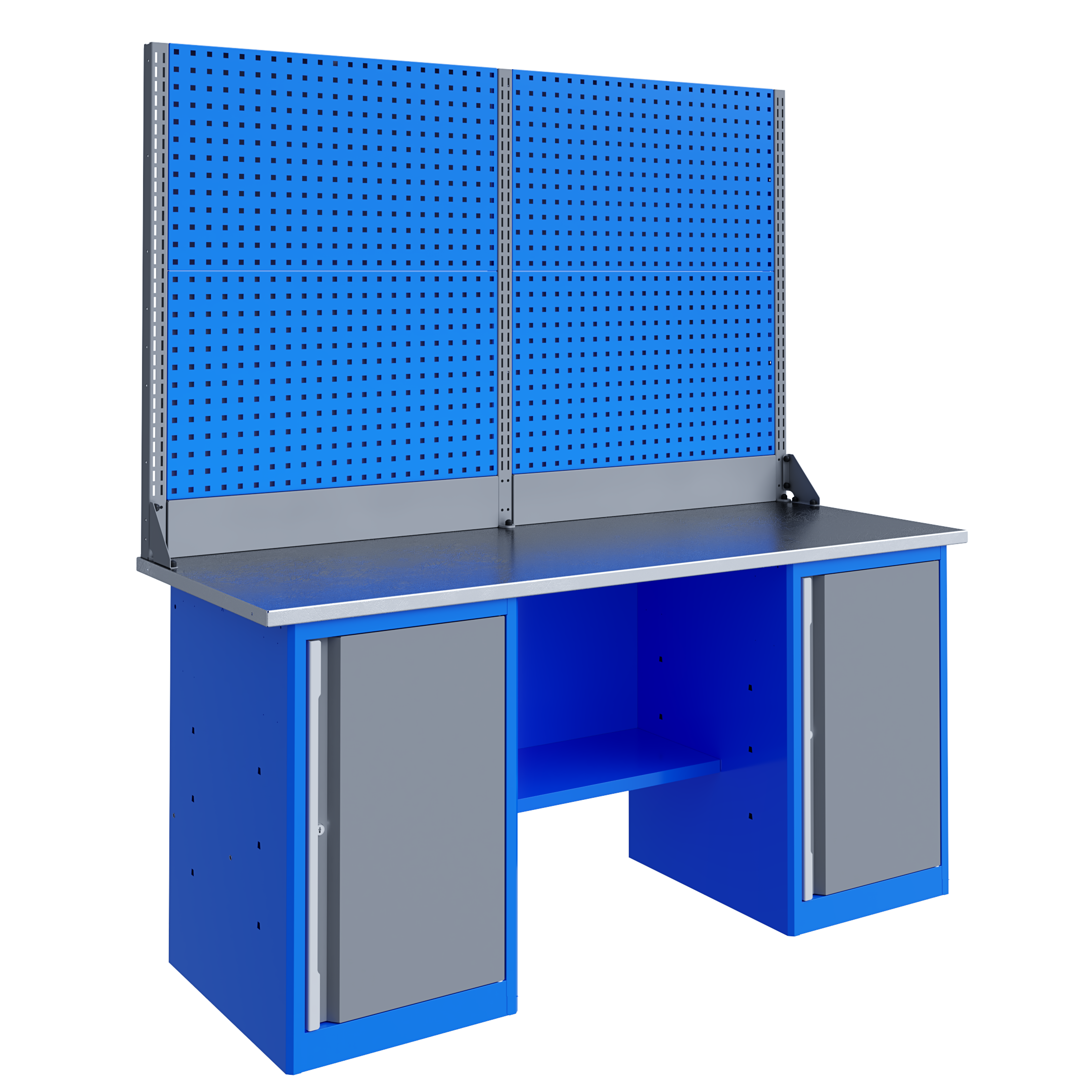 Изображение товара Верстак стационарный Верстакофф TNC 181.77.2-2, максимальная нагрузка до 750 кг