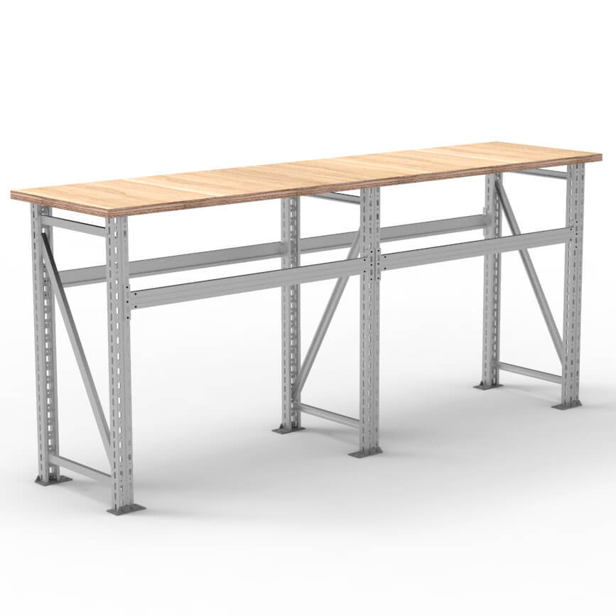 Изображение товара Верстак стационарный Ironmebel M-DMV2000500, максимальная нагрузка до 500 кг