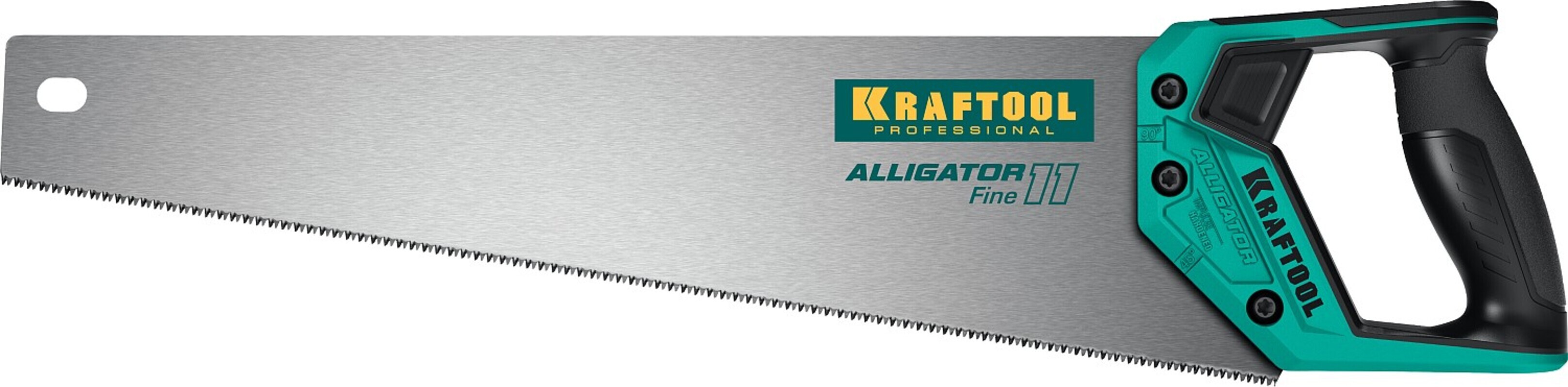 Изображение товара Пила по дереву Kraftool Alligator Fine 15203-45 450 мм