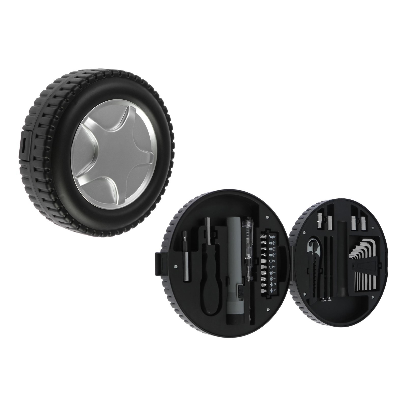 Изображение товара Набор инструментов Тундра Колесо 4506457, 29 предметов