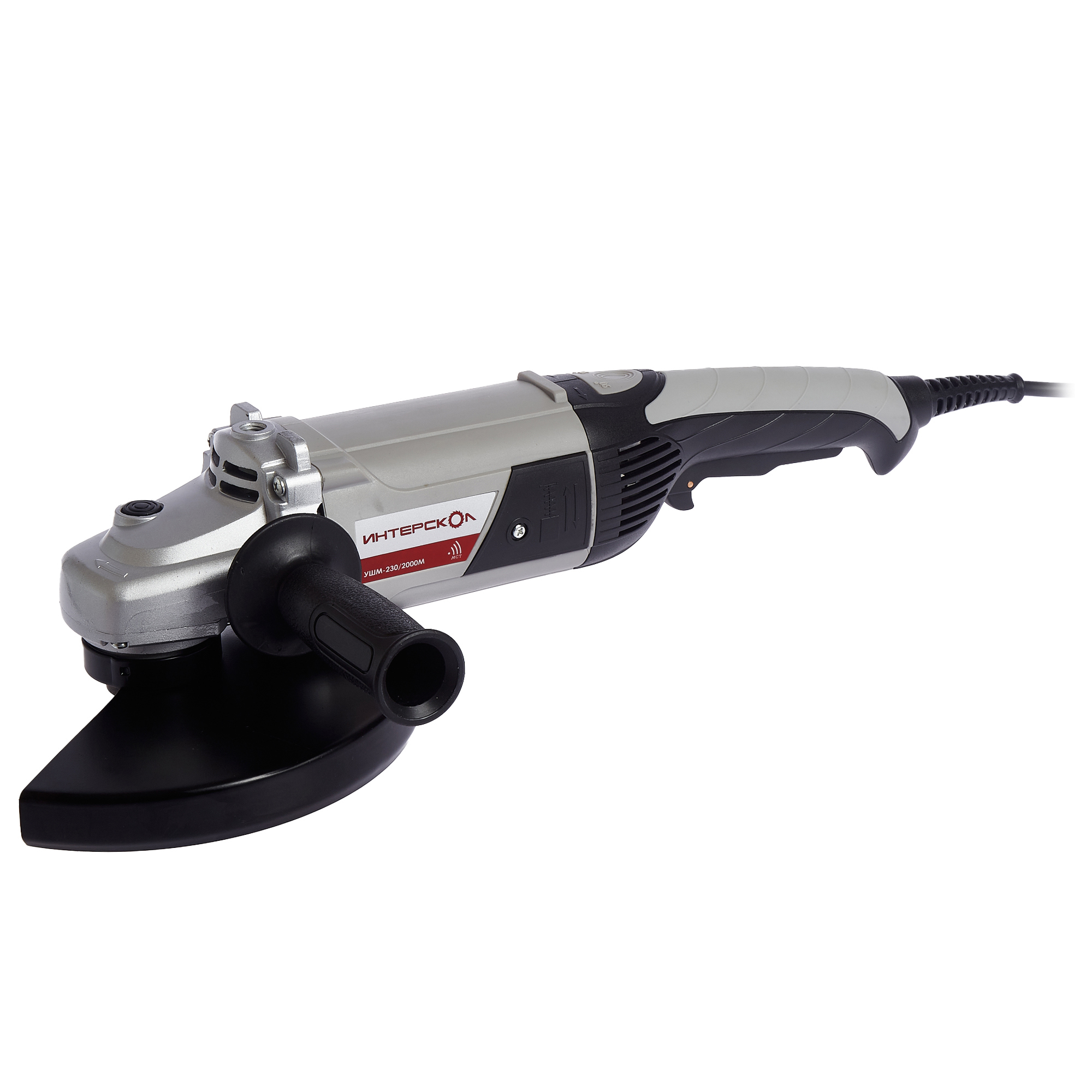 Изображение товара Углошлифовальная машина Интерскол УШМ-230/2000М мощность 2000 Вт диск 230 мм