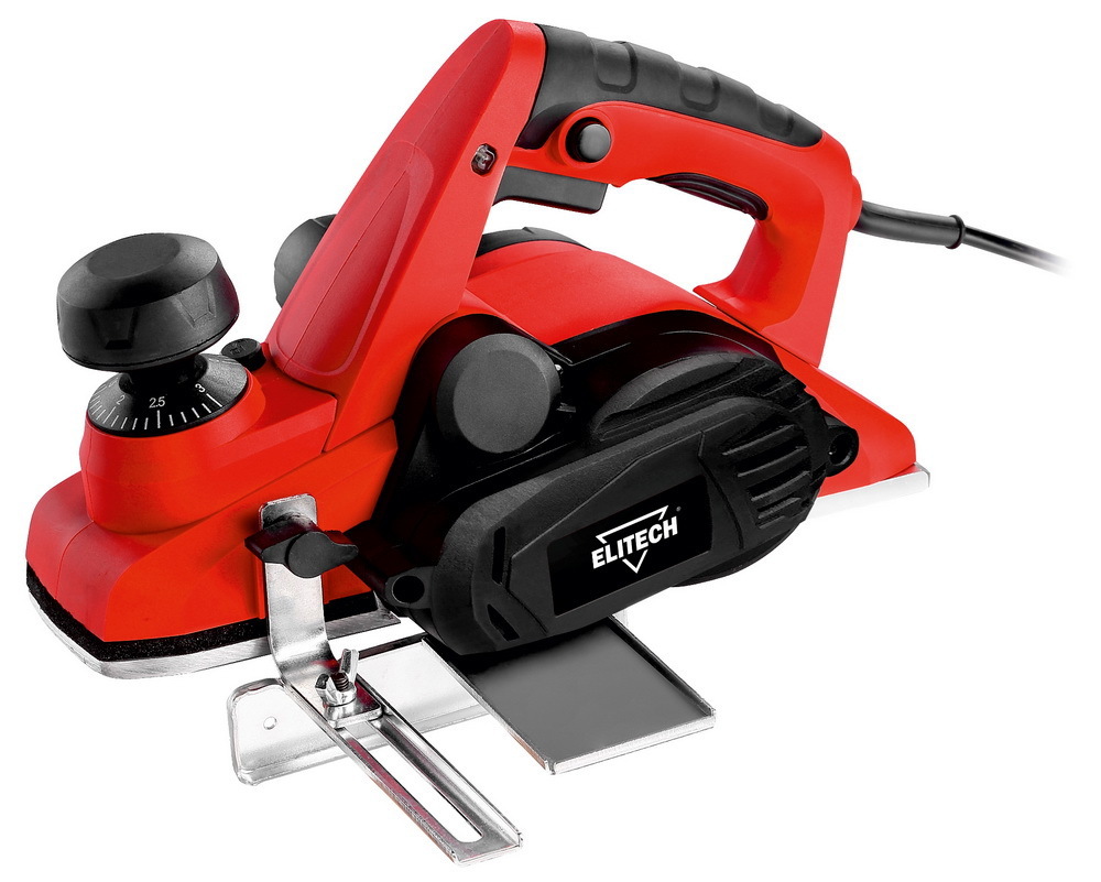 Изображение товара Рубанок сетевой Elitech Р 082, 900 Вт, ширина строгания 82 мм