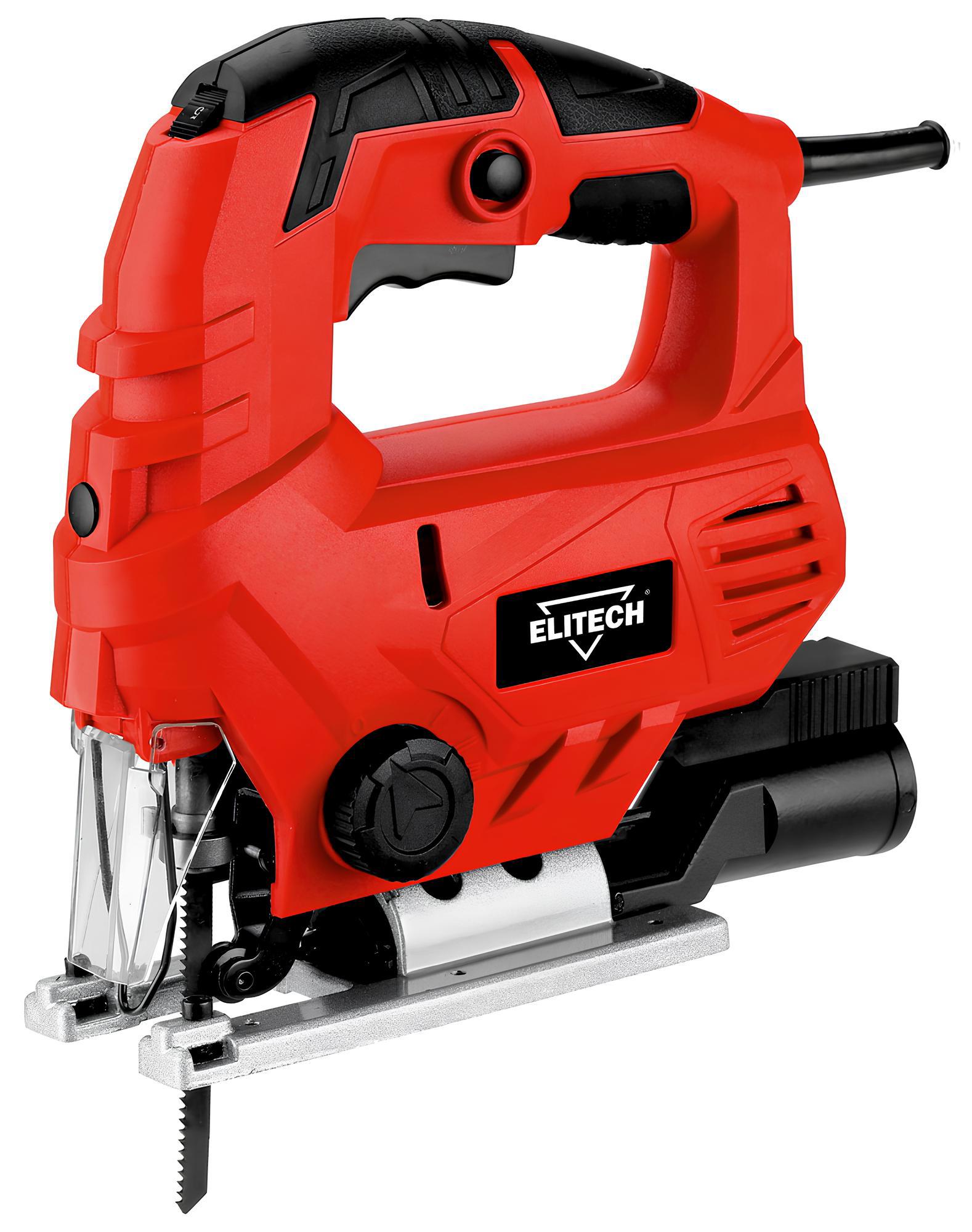 Изображение товара Лобзик сетевой ELITECH ПЛ 810МЛЭ мощность 800 Вт, регулировка скорости