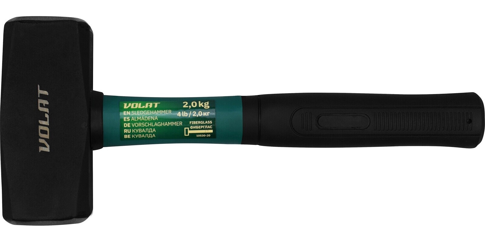 Изображение товара Кувалда Волат 10530-20 фиберглассовая рукоятка 2000 г