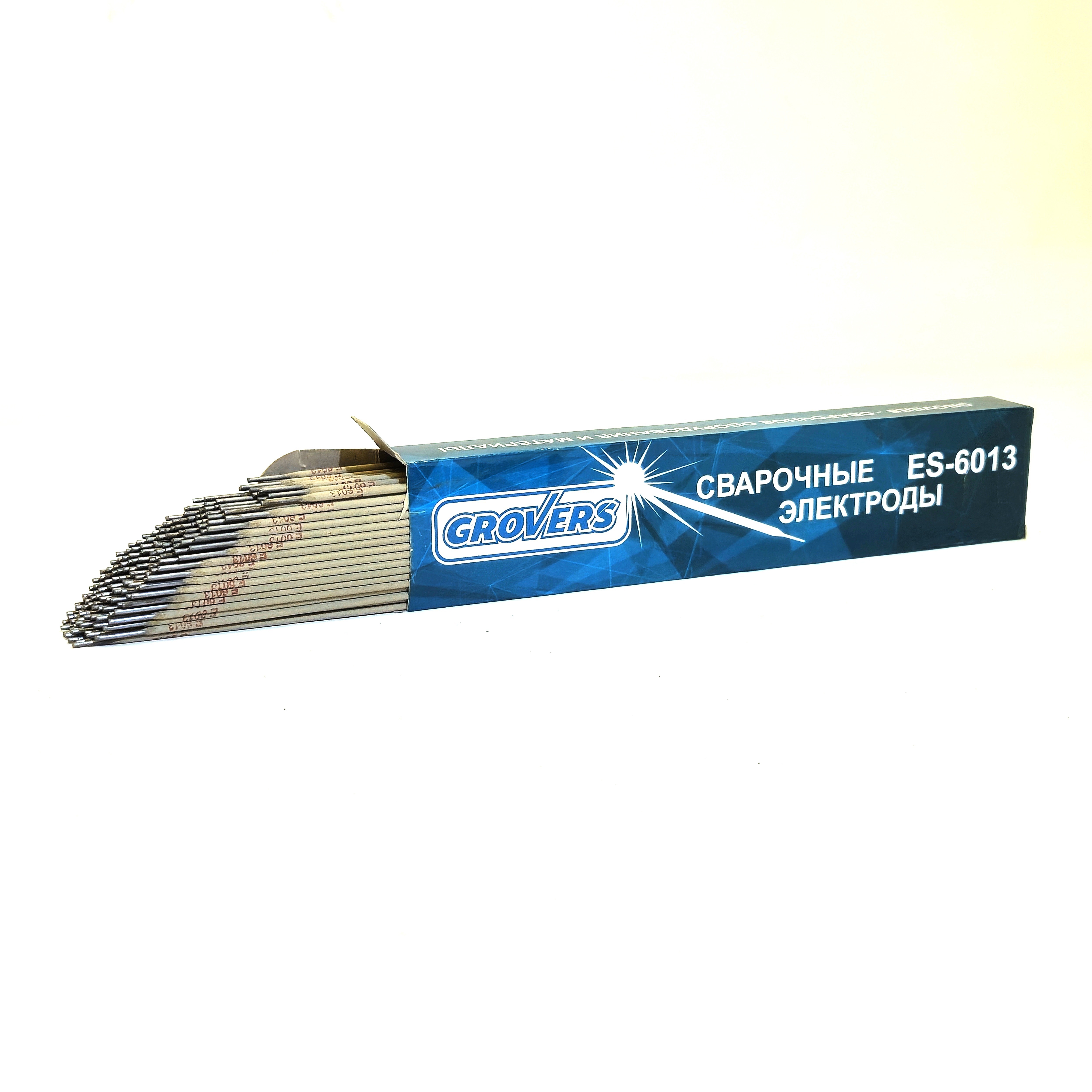 Изображение товара Электрод сварочный Grovers ES-6013 2 мм 2 кг для дуговой сварки