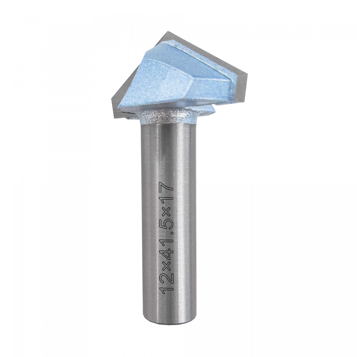 Изображение товара Фреза по дереву пазовая V-образная Delta Tools 06-5126 41.50x17 мм хвостовик 12 мм