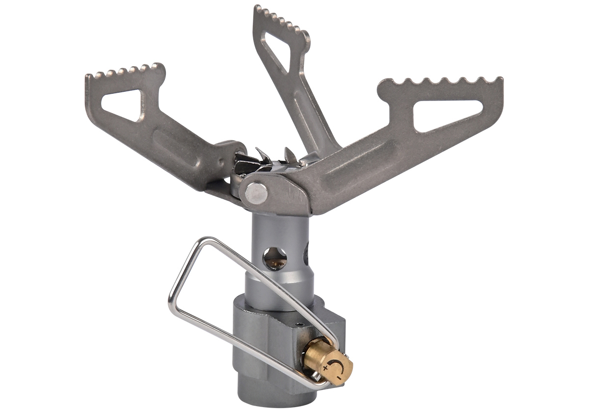 Изображение товара Портативная газовая горелка KITOKI Ti9009O титановая для походов и кемпинга