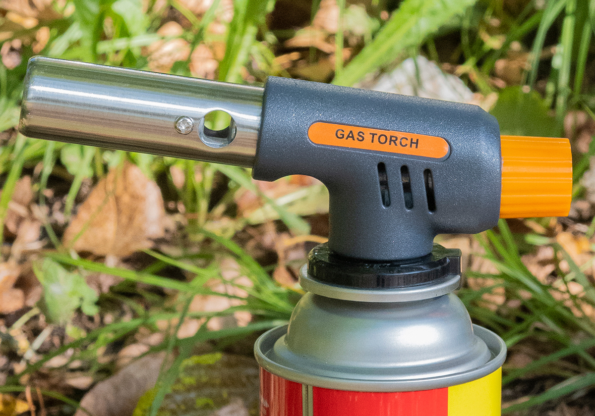 Изображение товара Газовая горелка-насадка Kitoki AS-B002H с пьезоподжигом компактная