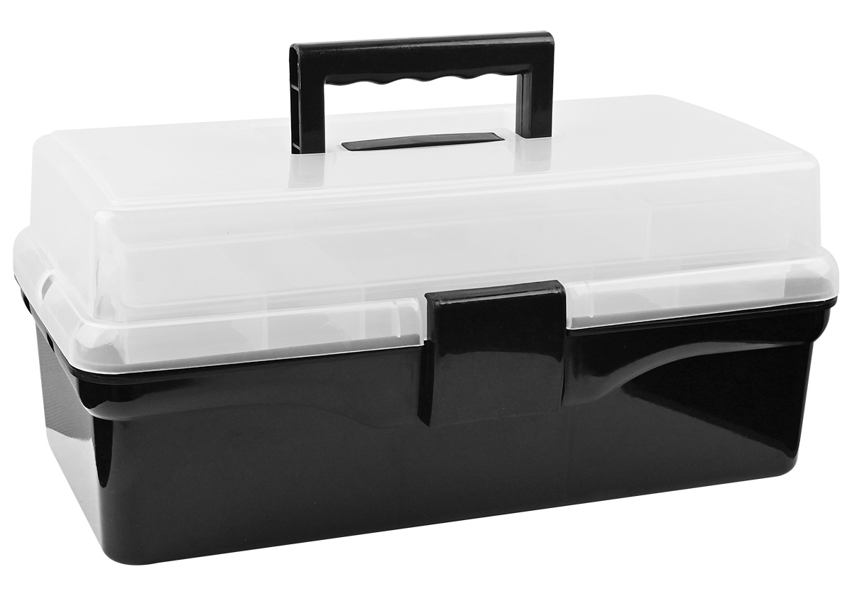 Изображение товара Ящик для инструментов KITOKI 390x220x180 мм пластиковый с выдвижными поддонами