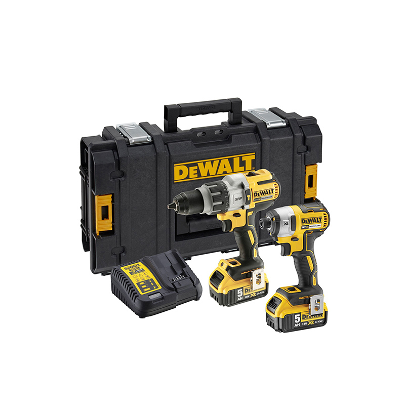 Изображение товара Набор инструмента аккумуляторного Dewalt DCK276P2, 18 В Li-Ion 2x5 Ач