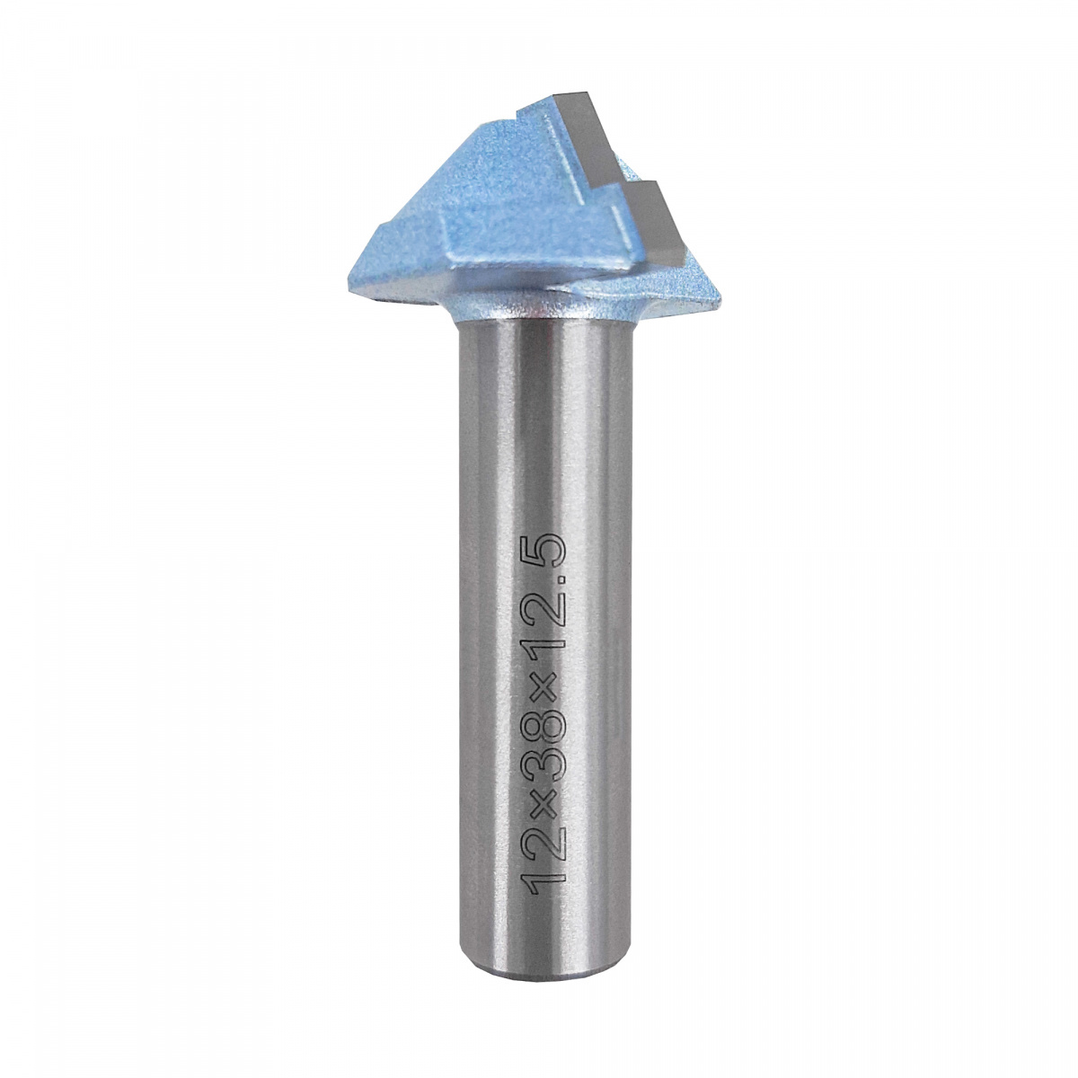 Изображение товара Фреза по дереву пазовая фасонная радиусная мультипрофильная Delta Tools 06-5106 38x12.5 мм хвостовик 12 мм