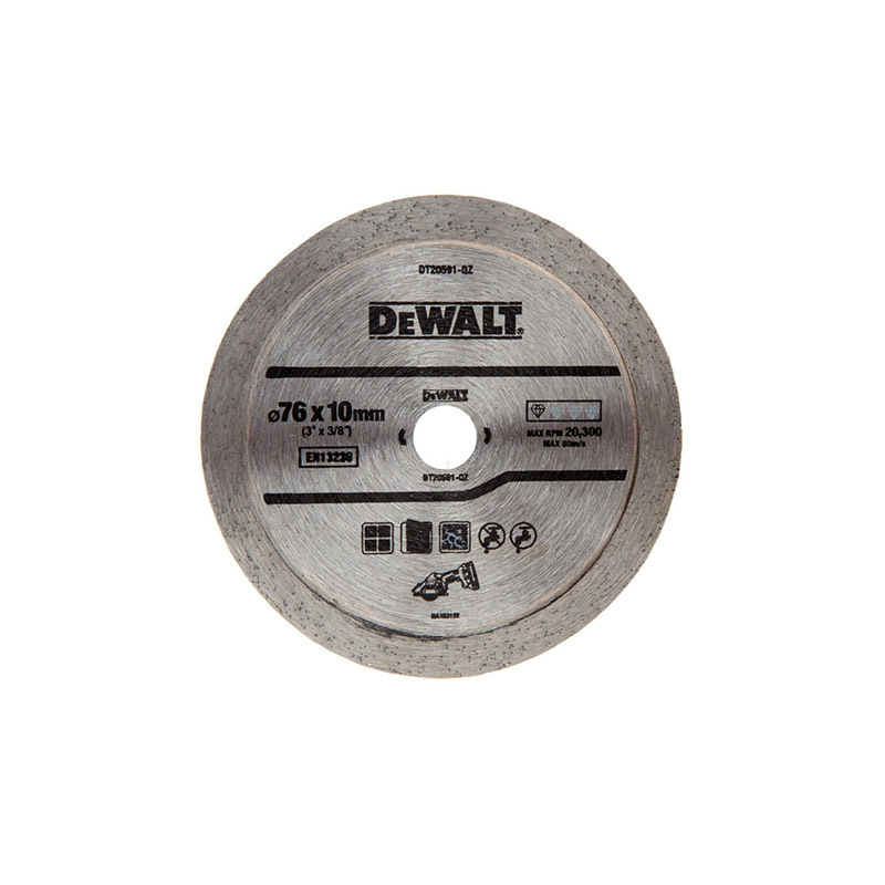 Изображение товара Диск алмазный по кирпичу Dewalt DT20591-QZ сплошной 230x22x0 мм
