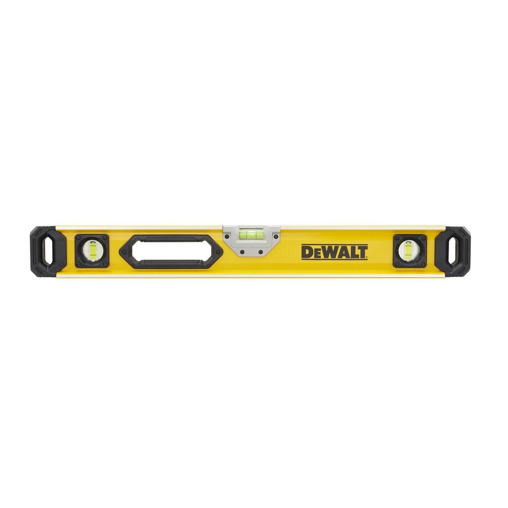 Изображение товара Уровень пузырьковый Dewalt DWHT0-43224 600 мм 3 глазка встроенная подсветка