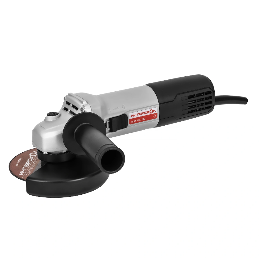 Изображение товара Углошлифовальная машина Интерскол УШМ-125/780 НСК 780 Вт 125 мм с блокировкой шпинделя