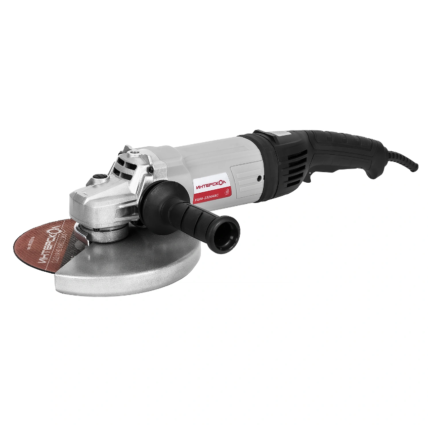 Изображение товара Интерскол УШМ-2324АВС НСК профессиональная угловая шлифовальная машина 2300 Вт 230 мм