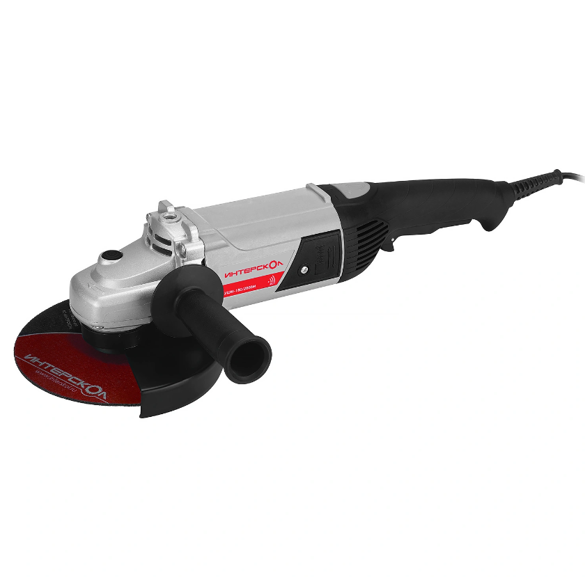 Изображение товара Углошлифовальная машина Интерскол УШМ-180/2000М мощностью 2000 Вт