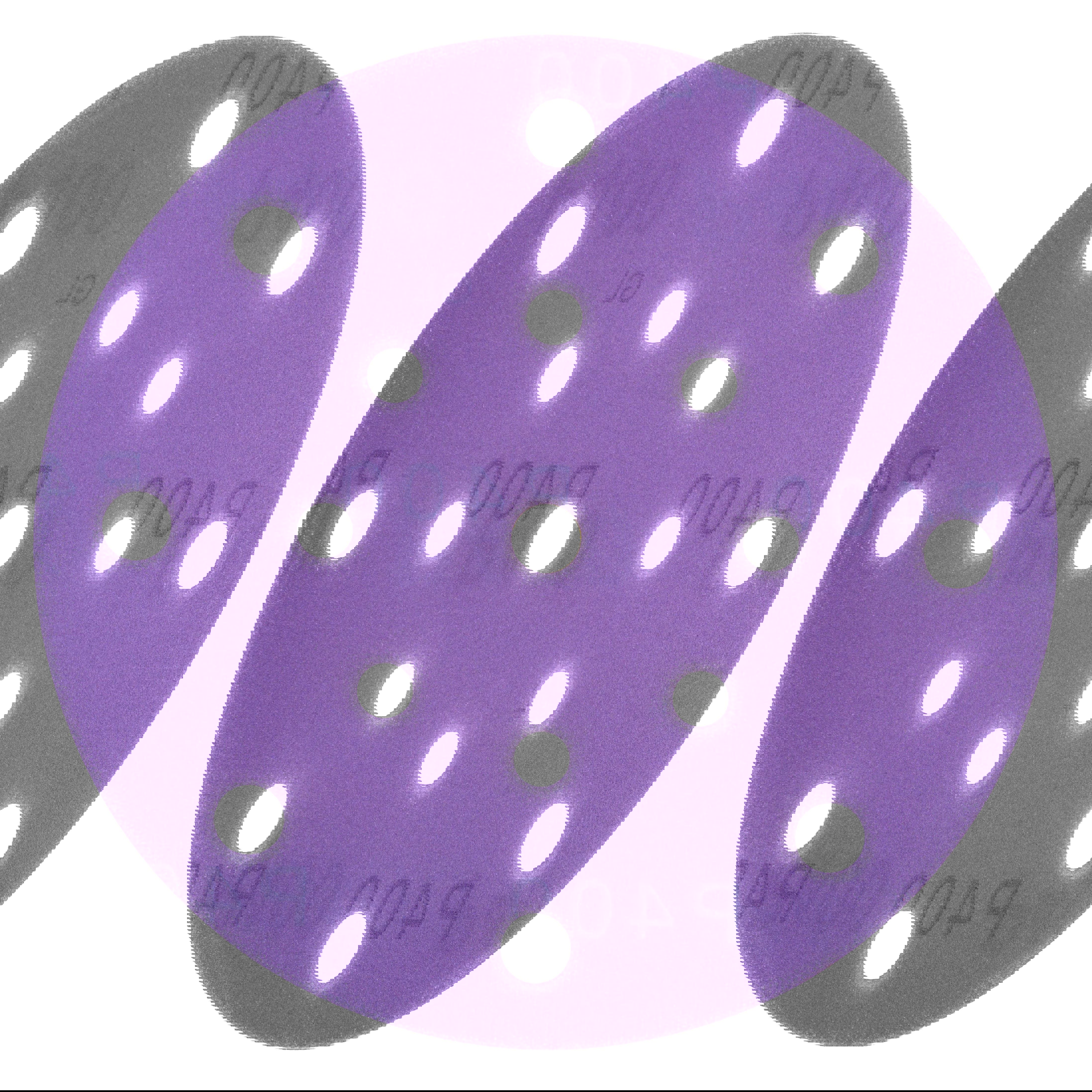 Изображение товара Круг шлифовальный Purple Sandpaper EL-APS0400 P400 150мм 25 шт