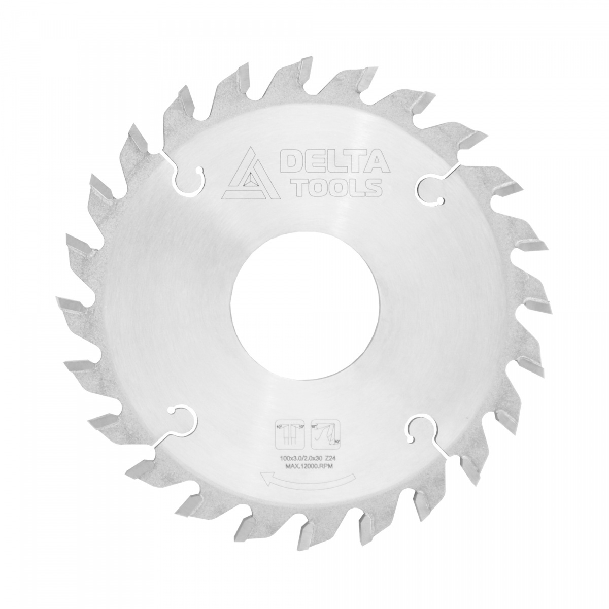 Изображение товара Диск пильный по дереву Delta Tools 06-4025 24T 10x10x10 мм