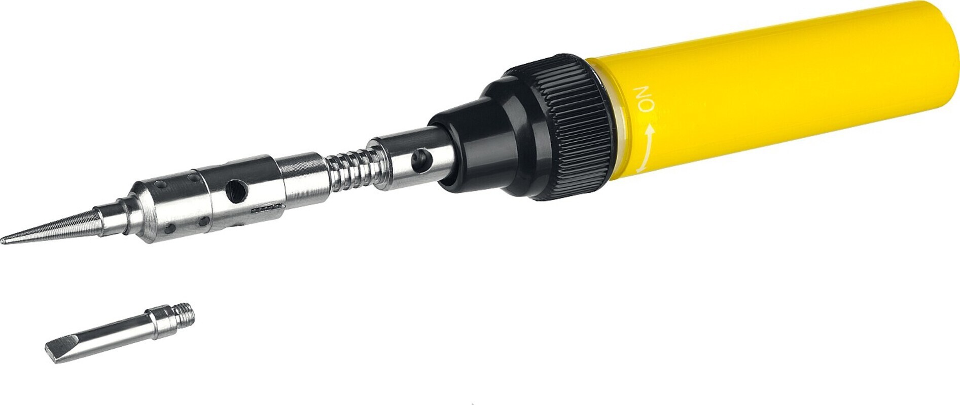 Изображение товара Газовый паяльник Stayer MS300 55506-H4 с комплектом насадок