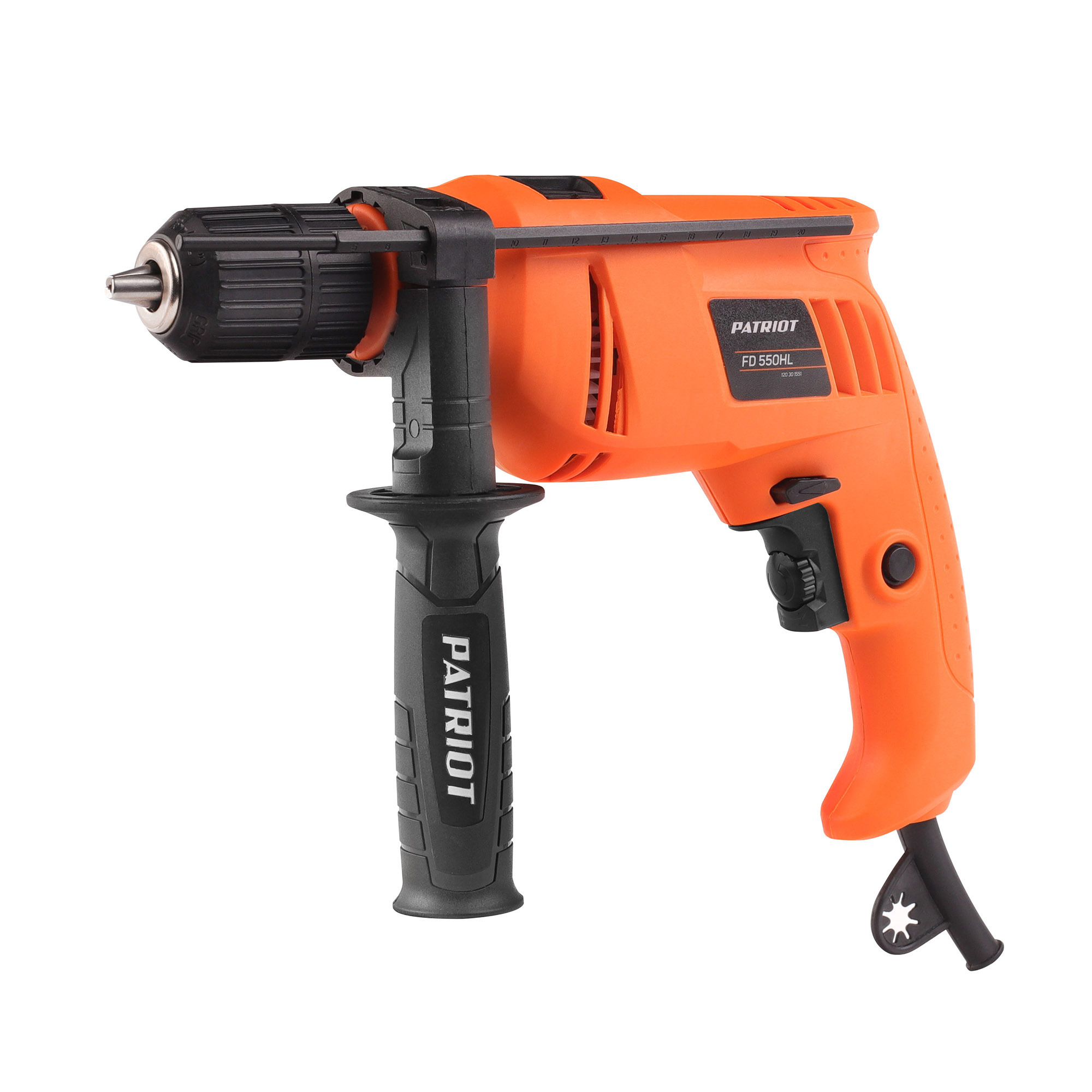 Изображение товара Дрель сетевая ударная PATRIOT FD 550HL 600 Вт для бетона металла дерева