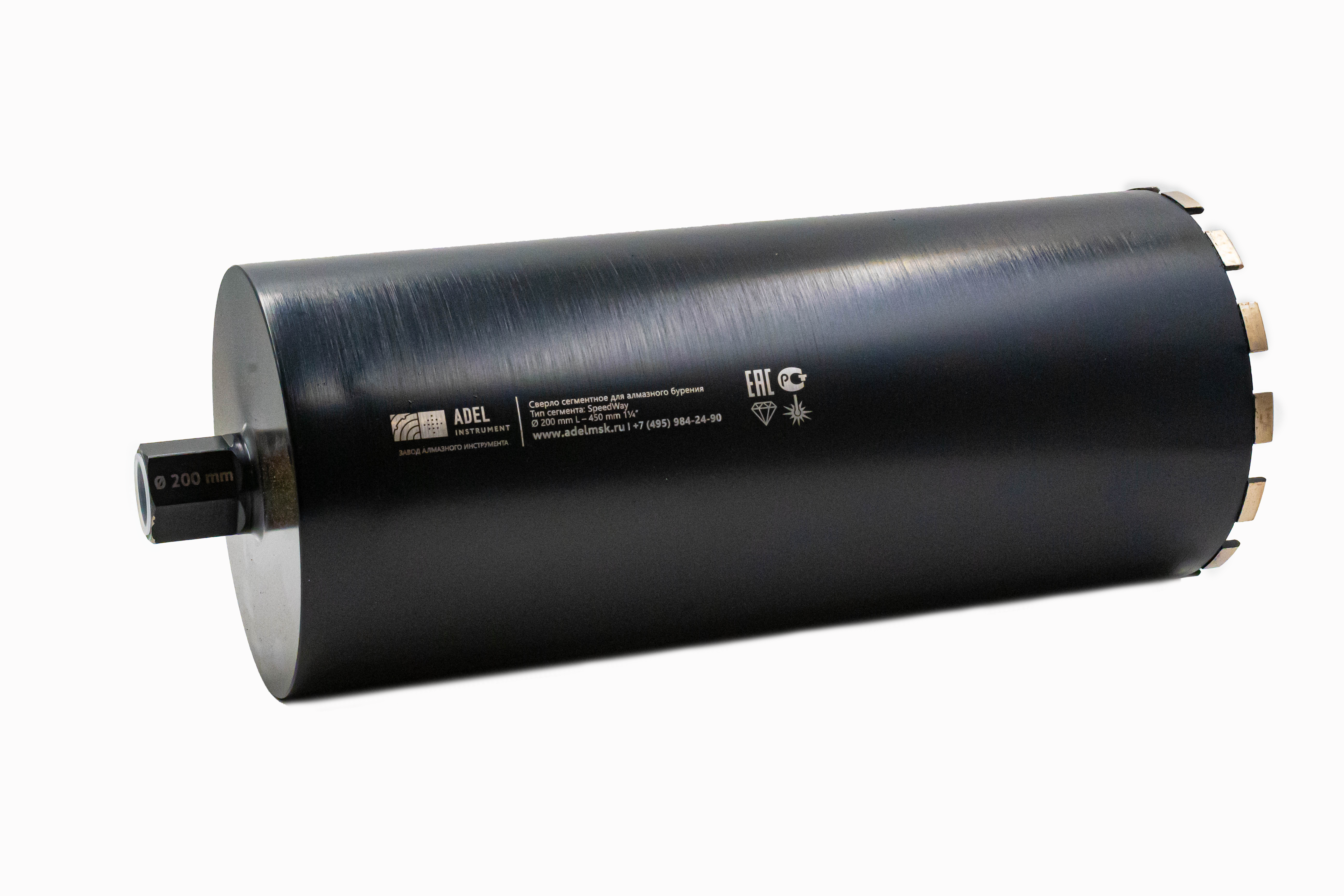 Изображение товара Коронка по бетону Adel Instrument SpeedWay AI-1102350301 200 мм мокрое сверление
