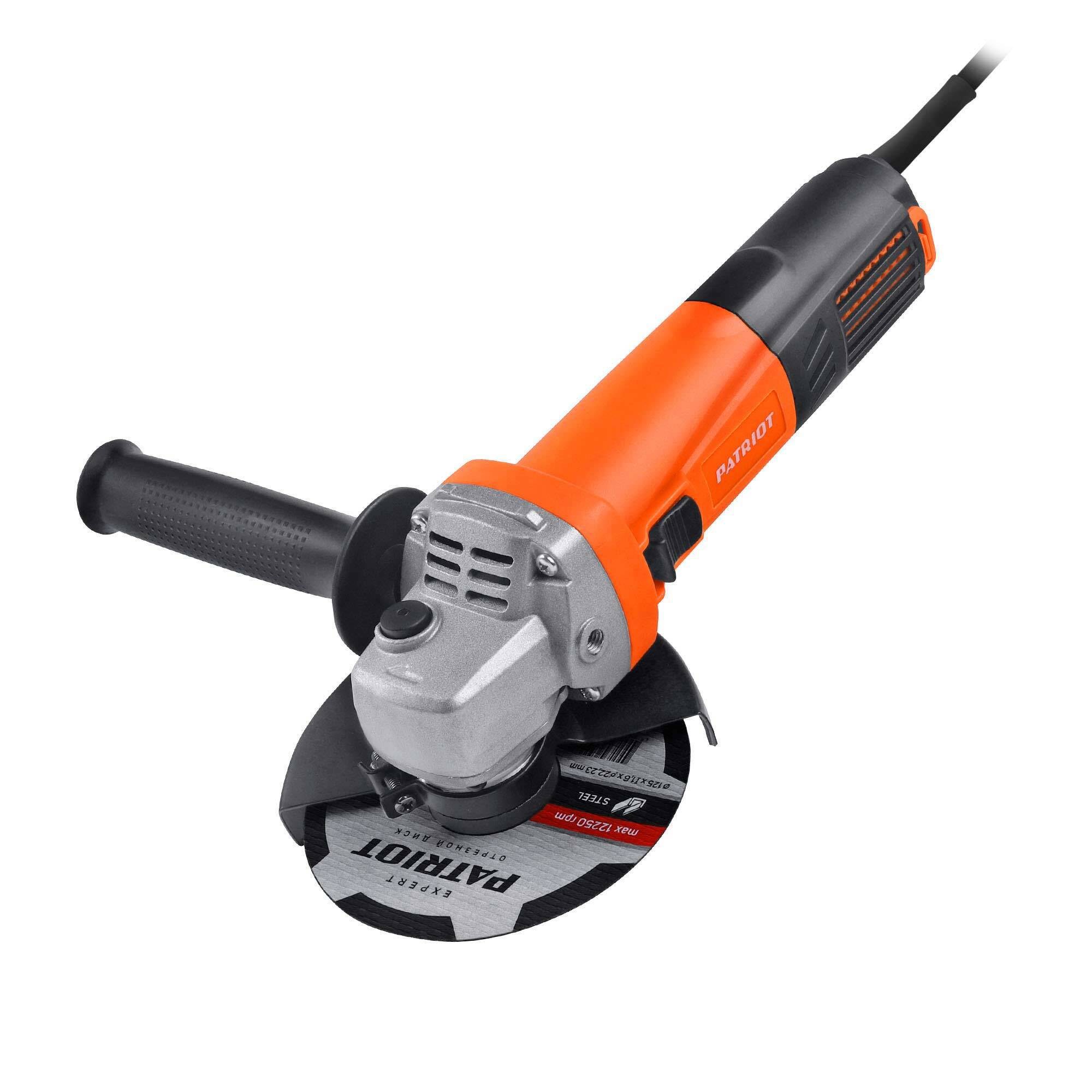 Изображение товара Угловая шлифовальная машина Patriot AG 131 НСК 875 Вт 125 мм
