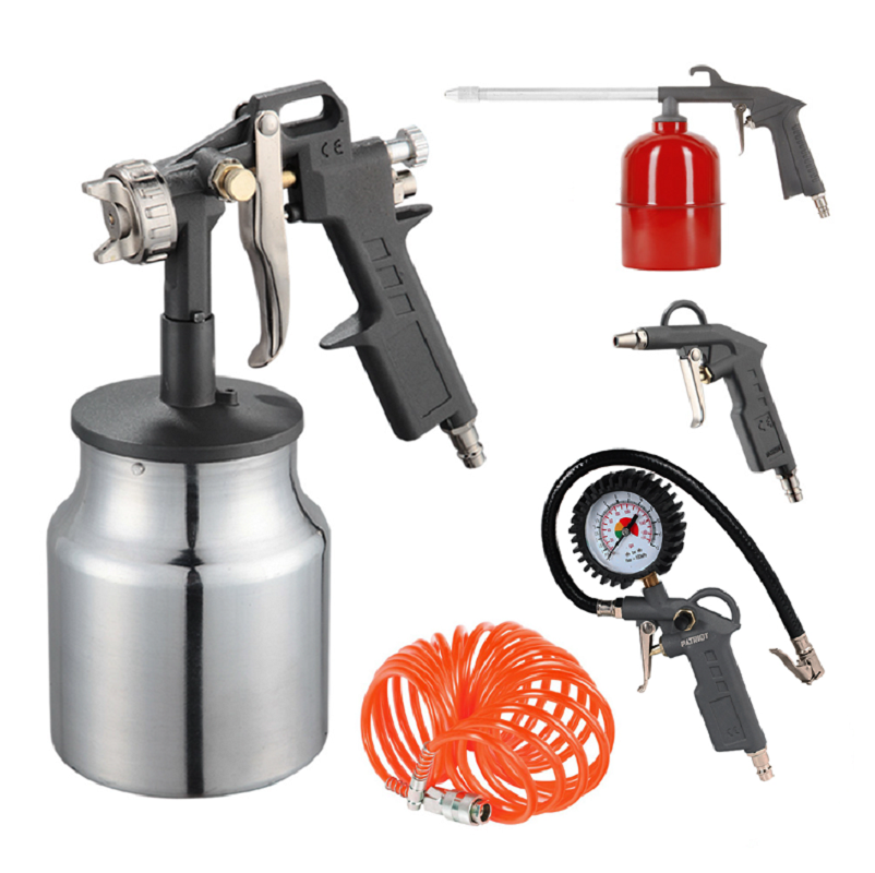 Изображение товара Набор пневматических инструментов Patriot KIT 5B НСК 5 предметов для покраски и очистки