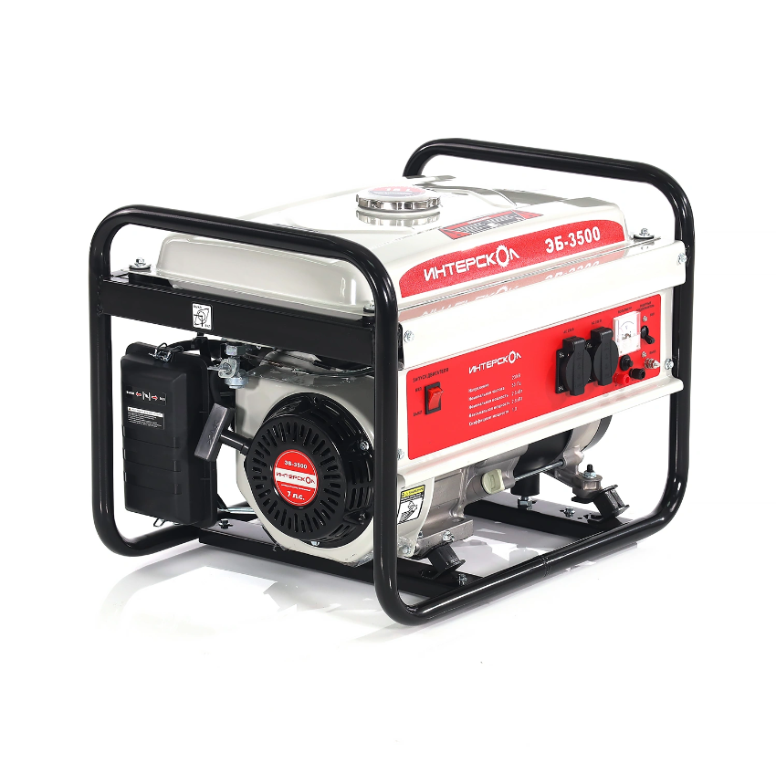 Изображение товара Генератор бензиновый Интерскол ЭБ-3500 НСК 2.8 кВт