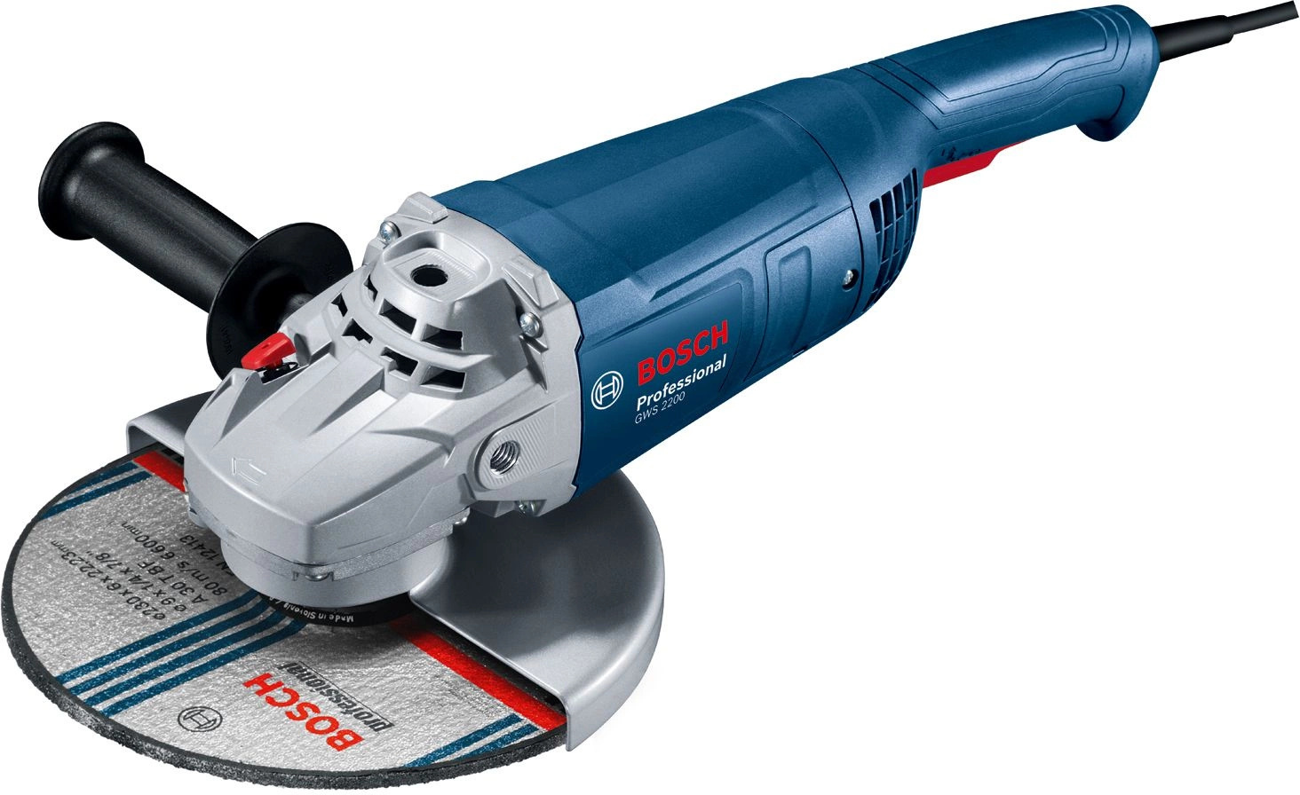 Изображение товара УШМ Bosch Professional GWS 2200-230 RSP, 06018C1320, 2200 Вт, 230 мм