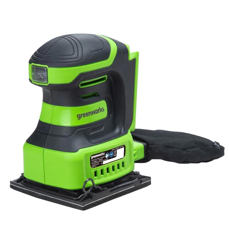 Изображение товара Аккумуляторная вибрационная шлифмашина Greenworks G24SS14 24 В