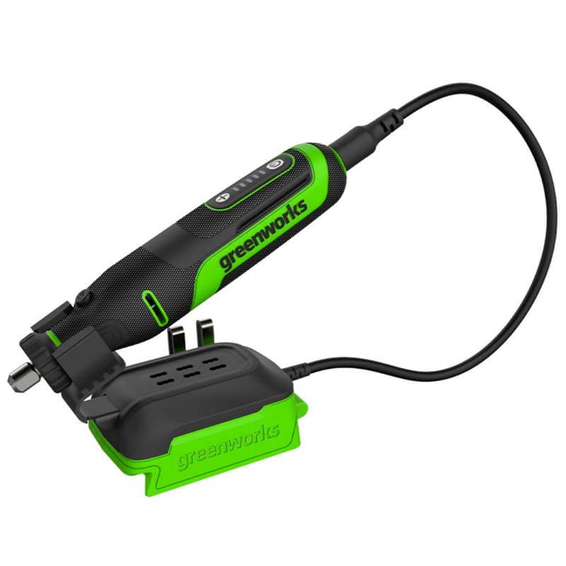 Изображение товара Аккумуляторный гравер Greenworks G24RT 24 В Li-Ion универсальный инструмент