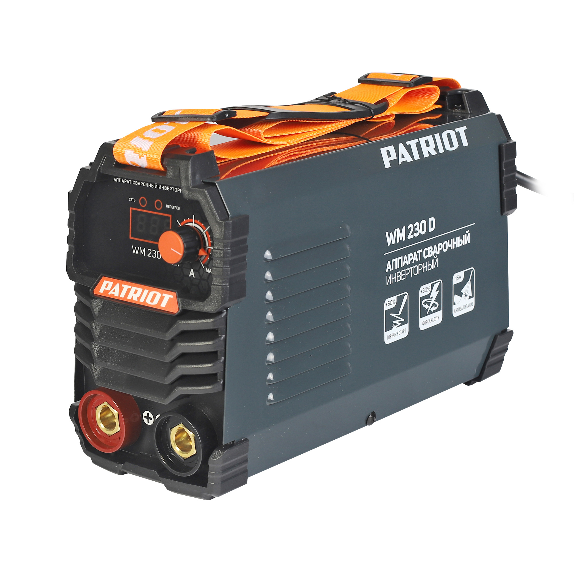 Изображение товара Сварочный аппарат инверторный Patriot WM230D НСК, 230 А, до 5 мм