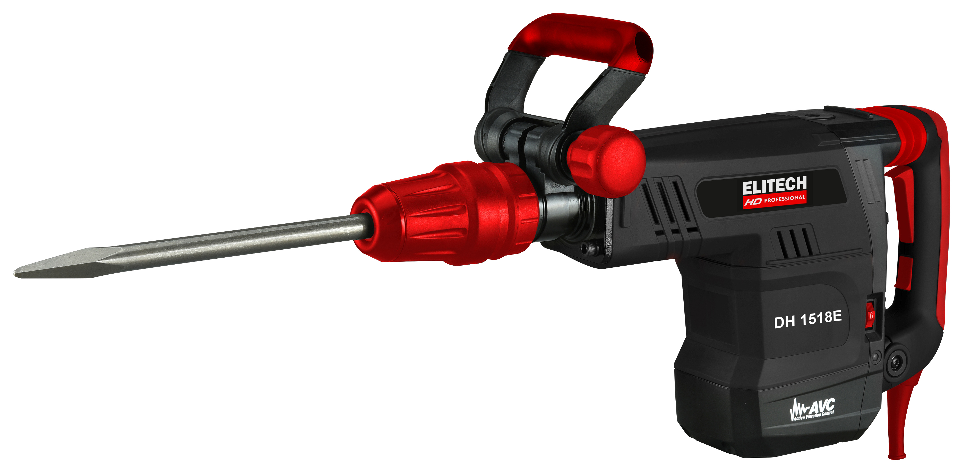 Изображение товара Отбойный молоток SDS Max Elitech HD DH 1518E 1500 Вт 18 Дж с кейсом