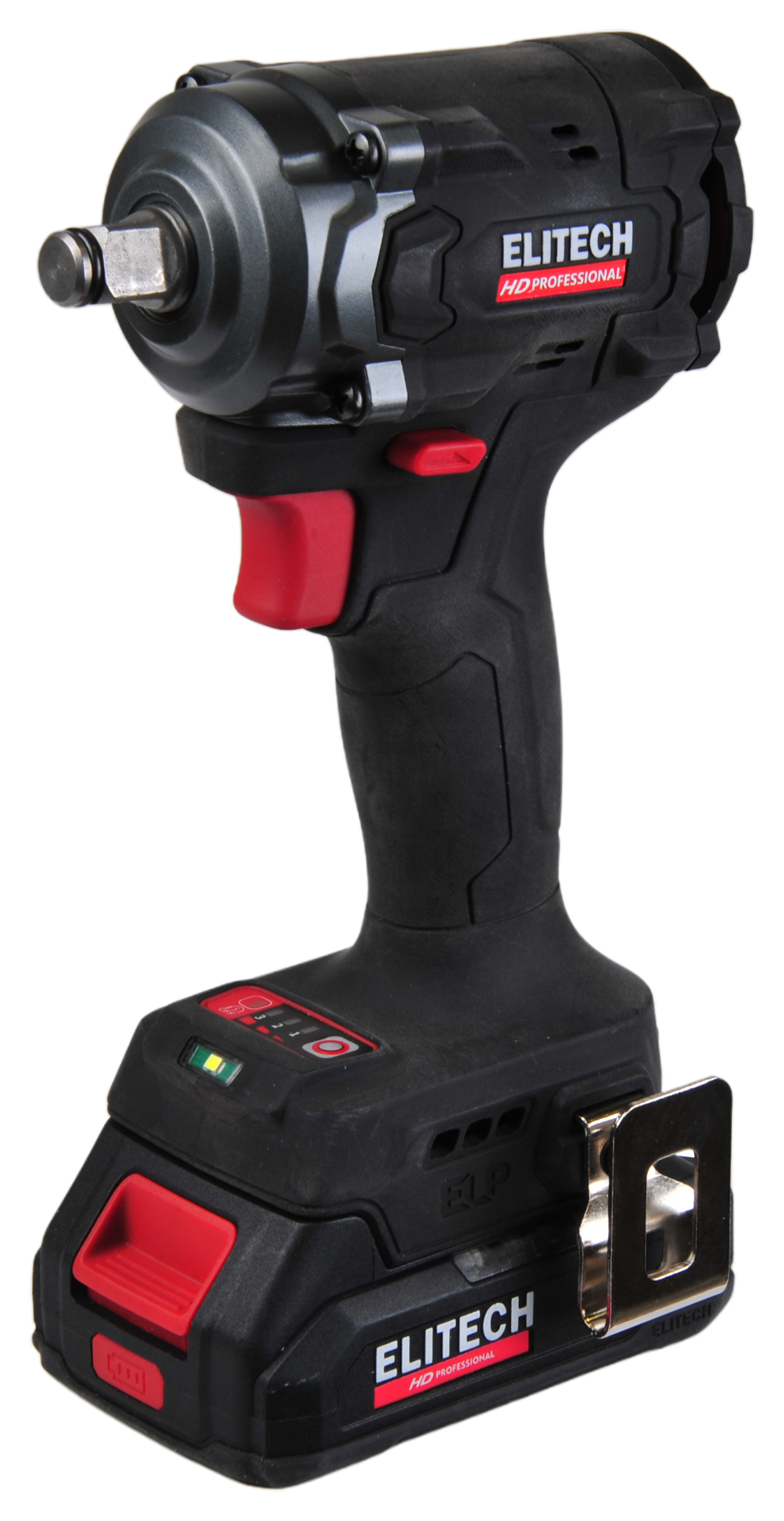 Изображение товара Гайковерт аккумуляторный Elitech HD CW 2004SL 20 В 400 Нм 3 режима