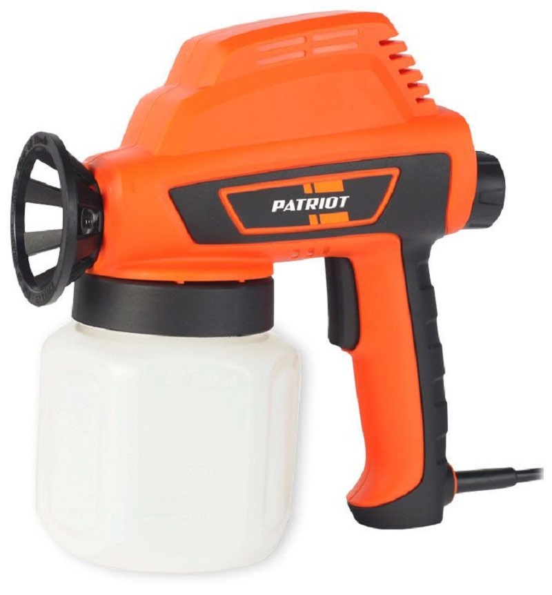 Изображение товара Краскопульт сетевой Patriot SG110, 110 Вт, 800 мл, производительность 300 г/мин