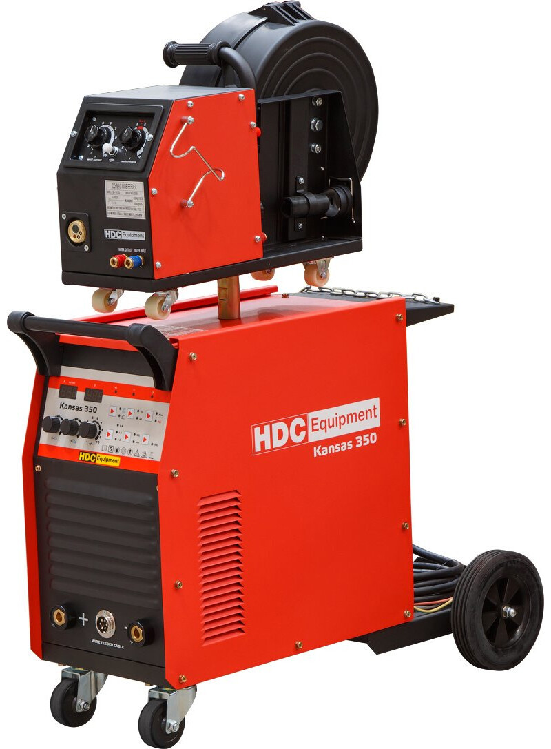 Изображение товара Сварочный полуавтомат инверторный HDC Kansas 350 350 А 8 мм MIG MAG MMA