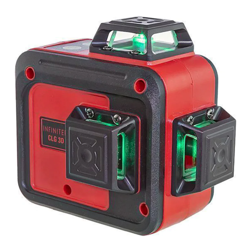 Изображение товара Лазерный нивелир Infiniter CLG 3D НСК зеленый луч дальность 20 м