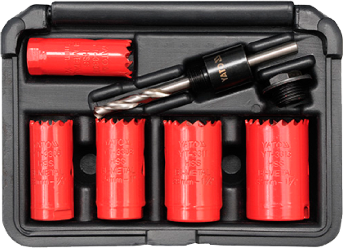 Изображение товара Набор коронок по металлу Yato YT-3382 19-32 мм, 7 шт