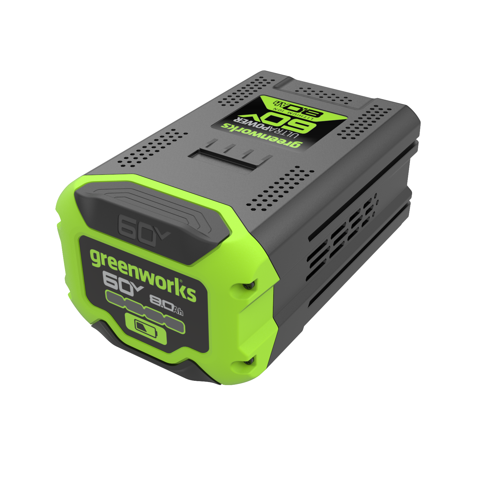 Изображение товара Аккумулятор Greenworks G60B8 НСК 60 В, 8 Ач, литий-ионный