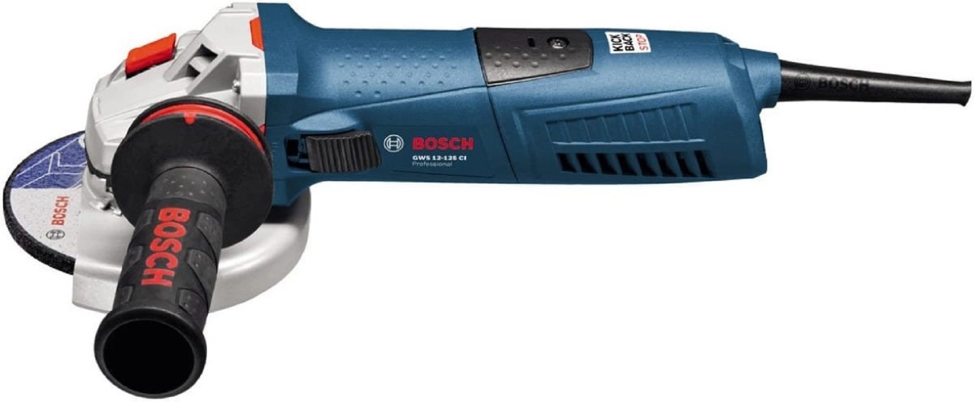 Изображение товара Угловая шлифмашина Bosch GWS 12-125 S 1200 Вт 125 мм профессиональная
