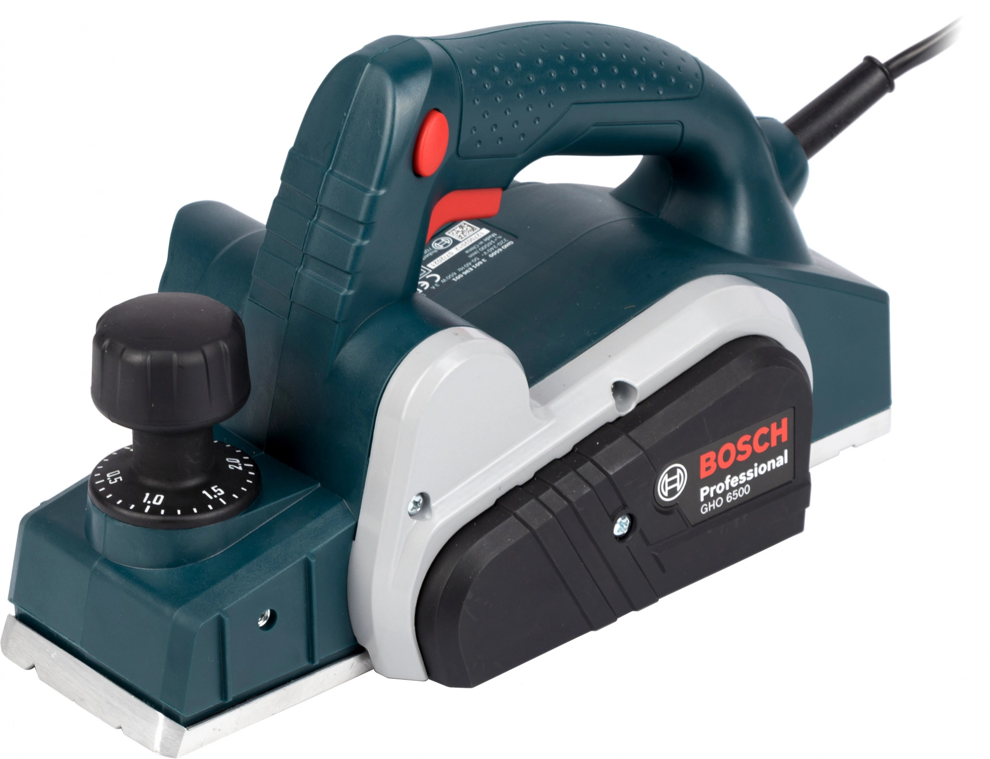 Рубанок сетевой Bosch Professional GHO 6500 601596000, 650 Вт, 82 мм ️ ...