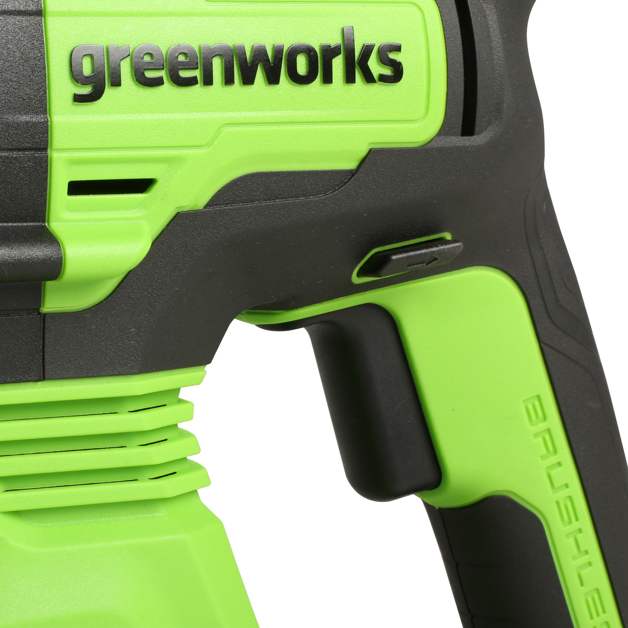 Изображение товара Перфоратор аккумуляторный Greenworks GD24SDS2 24 В бесщёточный мощный