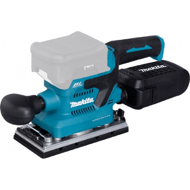 Изображение товара Вибрационная шлифмашина аккумуляторная Makita DBO380Z 18 В Li-Ion без АКБ и ЗУ, 93x185 мм